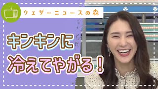 【白井ゆかり】ビールジョッキが●●で出来てる!?アイスホテルでビールを飲んだらきっと・・・【ウェザ森】ウェザーニュースの森【切り抜き】