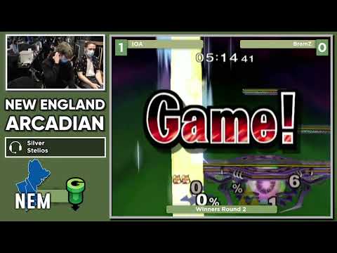 NE Melee Arcadian 9 - IOA (Fox) vs. BramZ (Sheik) - SSBM WR2