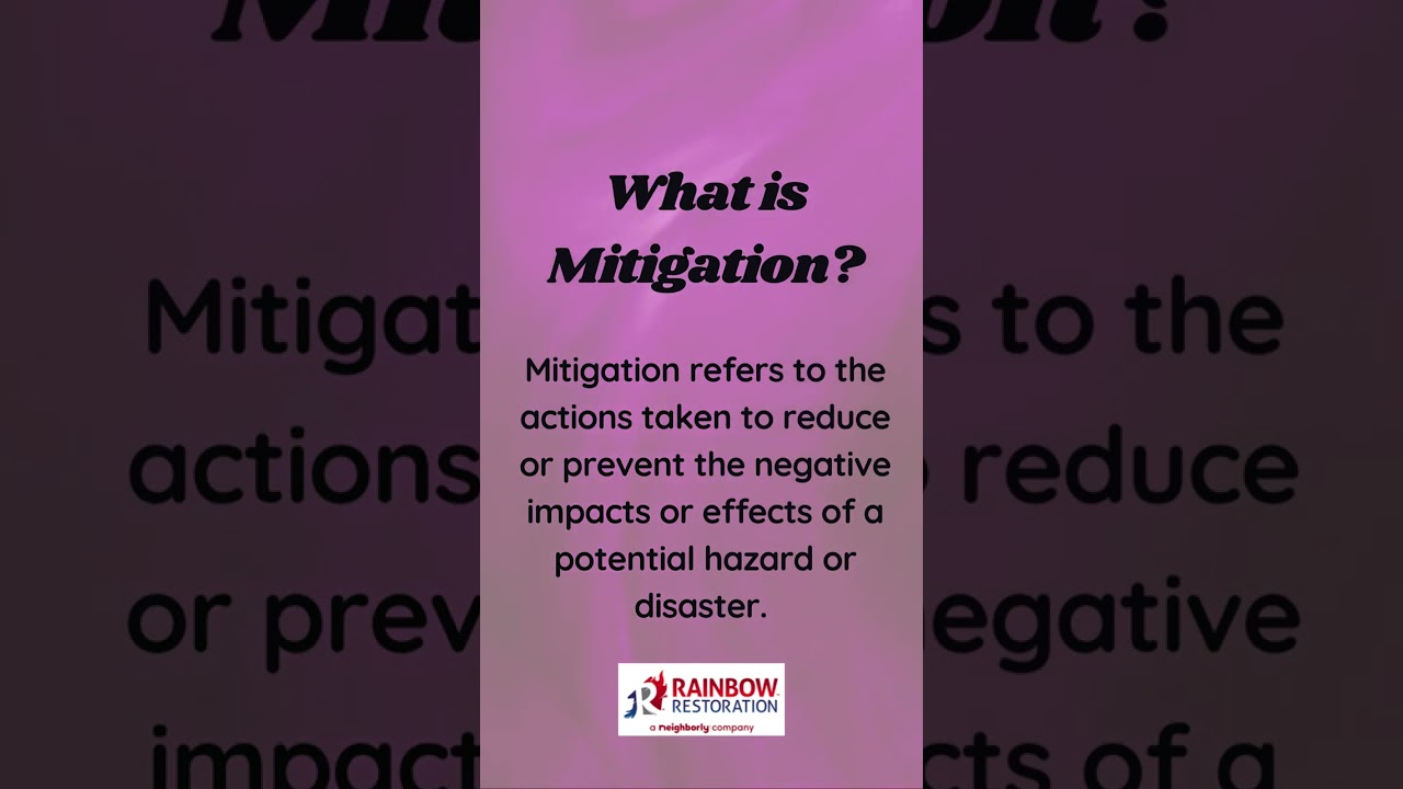 What is Mitigation?