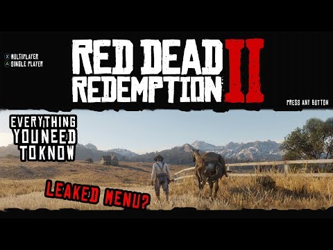 Red Dead Redemption 2 - Everything You NEED To Know! (MAP SIZE, GAMEPLAY MECHANICS, CUSTOMISATION) Video