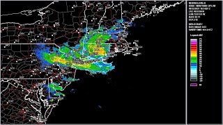 2021 Henri - New York City, NY WSR-88D Radar Animation (HD 1280x720)