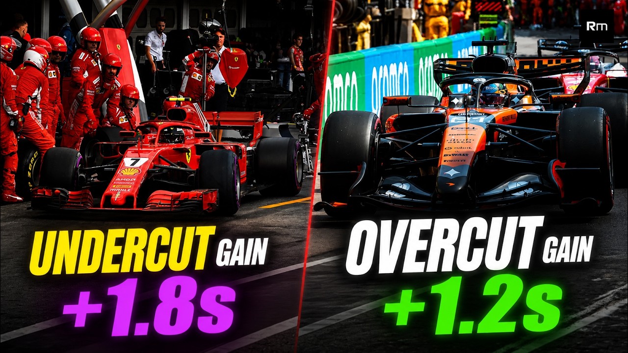 ENTENDA O QUE SÃO 'UNDERCUT' E 'OVERCUT' NA F1
