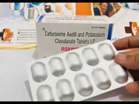 Cefuroxime Axetill 500mg Clavulanate 125 Mg