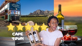 The Best Wine Tasting in South Africa | Franschhoek Wine Tram Line!