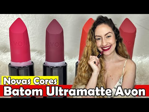 NEW AVON ULTRAMATTE LIPSTICK COLORS (July 2025) | LAIANE LIRA