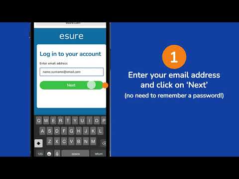 How to log in to your esure account