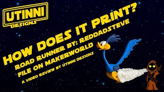 Makerworld Road Runner Statue by Reddadsteve