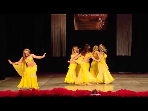 Aiten Group - Pressburg Dance Fest 2017 - 1. místo - formace belly classic