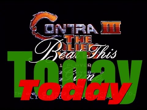 Beat This Game Today - Contra 3 (Hard Mode)