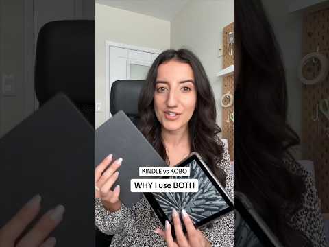 why I use TWO e-readers 👀 #ereader #booklover