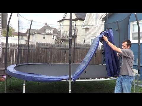YouTube video about: What tools are needed to disassemble a trampoline?