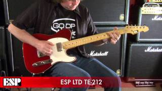 Video thumbnail for ESP LTD TE-212 Telecaster Electric Guitar Demo from GoDpsMusic by GoDpsMusic Live