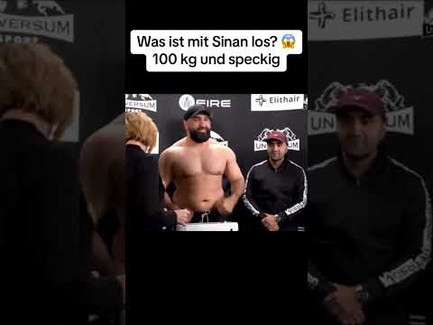 Was ist mit Sinan G los? 100Kg und speckig 😅 #shorts #shortsfeed