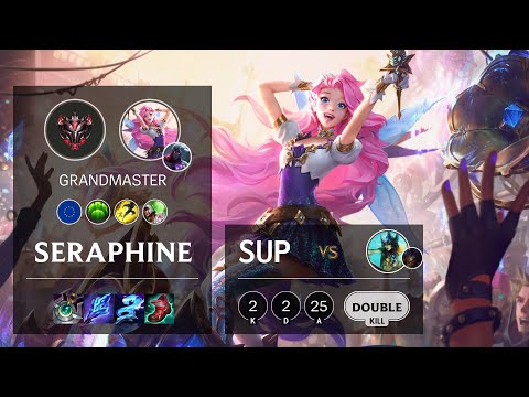 Seraphine Support vs Nami - EUW Grandmaster Patch 11.11