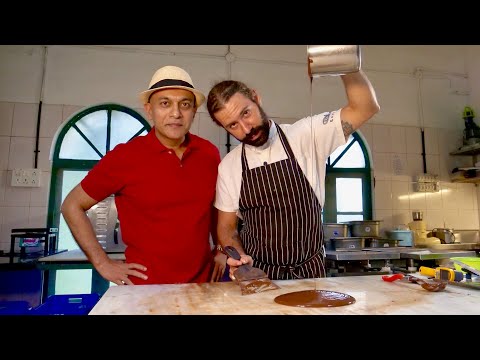 Making Of Artisan INDIAN CHOCOLATES In MYSURU | Tasting NAVILUNA Chocolates | Jamun | Gondhoraj