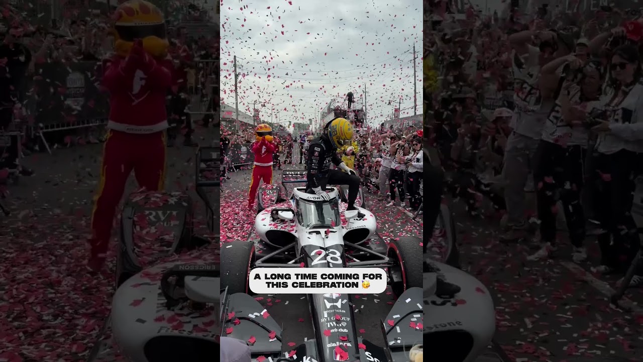Marcus Ericsson pulls off an incredible comeback to win in Canada! #indycar #marcusericsson #racing
