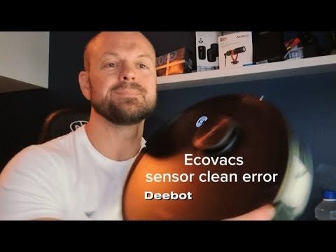 How to fix Ecovacs Error - sensor clean SOLUTION👍  Black Week Sale must have!