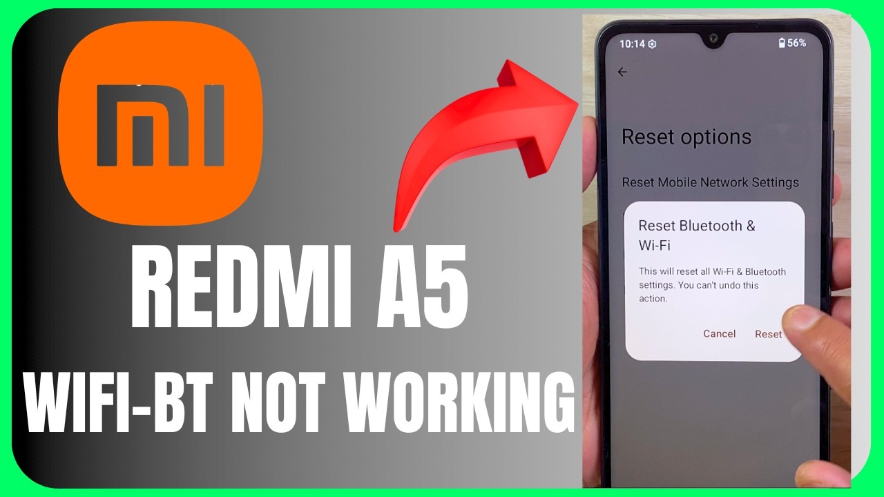 Redmi A5 WiFi & Bluetooth Not Working 😱 FIX NOW!