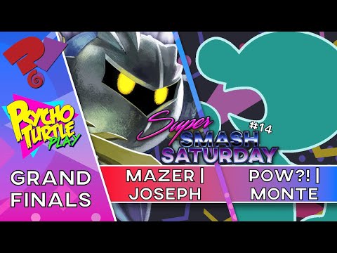 Super Smash Saturday #14 - POW?! | Monte vs. Mazer Joseph / Grand Finals