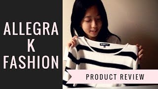 Allegra K Fashion Haul, Review, & Lookbook