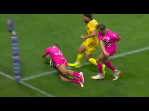 TOP 14 - Essai de Joe MARCHANT 2 (SFP) - Stade Français Paris - Stade Rochelais