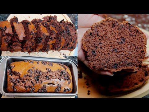 Chocolate Banana Pound Cake Recipe | Banana Cake Tiffin Recipe | Banana Tea Time cake recipe