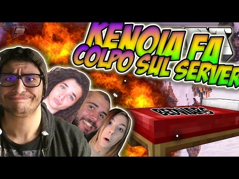 KENOIA FA COLPO SUL SERVER! - Minecraft BEDWARS ITA w/TearlessRaptor CharlieMoon