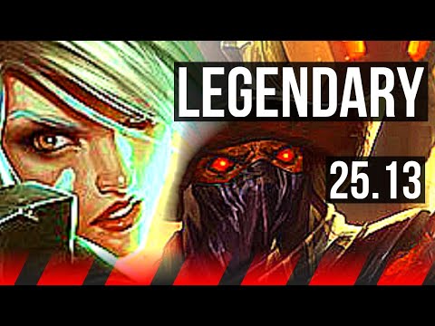 RIVEN vs URGOT (TOP) | Penta, 17/1/7, Legendary | EUW Master | 25.13