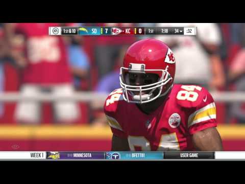 Joe montana's first pass as a Chief