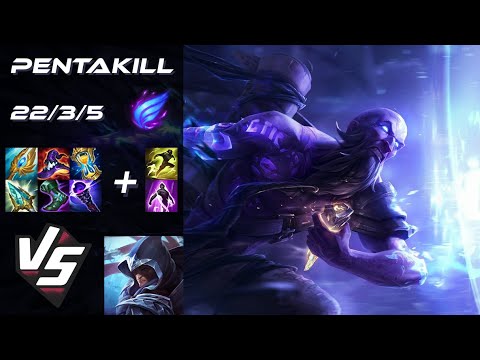 MID Ryze vs Talon [PENTAKILL] - EU Grandmaster Patch 25.S1.7