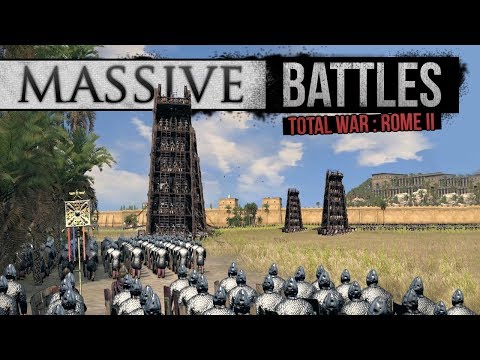 Total War: Rome 2 Empire Divided - Sassanid Siege (Massive Battles)