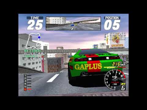 Rave Racer - Arcade - Intermediate Course - 2'55"550
