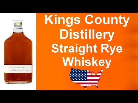 Empire Rye Whiskey / Kings County Straight Rye Whiskey Review #276 from WhiskyJason