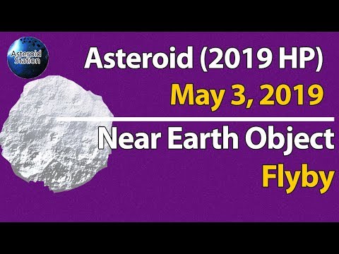 Asteroid Flyby May 3, 2019 (2019 HP)