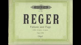 Max Reger - Fantasie und Fuge d-Moll op. 135b - Willem Tanke, Müller organ St. Bavokerk, Haarlem