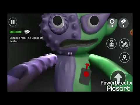 Jester Jumpscare (School Monster Escape 4) in Speed Powers