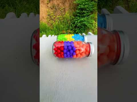 💖🧡💚💛Breaking Colorfull glass bottle 🫙 ⚠️🔥💥#Shorts #ASMR #satisfying#asmrsound#satisfyingvideo