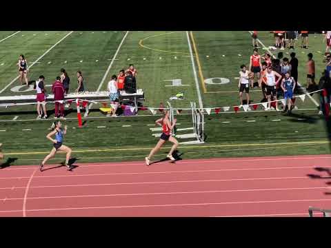 2022 Covina 6 Way Girls 800m Abby’s first track win 2:21.68 PR