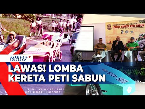 Vakum selama 35 tahun  lomba kereta peti sabun  akan kembali di gelar di kota bandung,  lomba legend