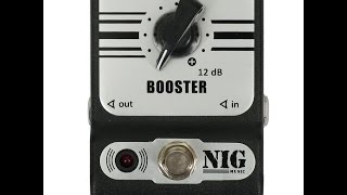 Video thumbnail for Pedal Nig Black Booster by Tyn Walisson