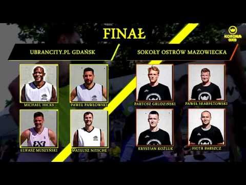 Finał 3x3 Korona Olsztyn UrbanCity.pl - Sokoły Ostrów Mazowiecka