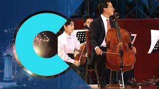 Yo-Yo Ma performs Tan Dun&#39;s &quot;Heaven Earth Mankind&quot; at 1997 Hong Kong reunification ceremony