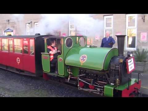 Kirklees Light Railway - Clayton West Station - Wednesday 19th February 2014 Video