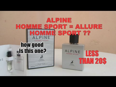 Unboxing & first impressions of ALPINE HOMME SPORT by MAISON ALHAMBRA