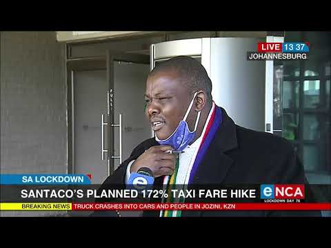 Santaco, Minister of Transport talk about taxi increase