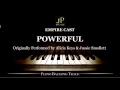 Empire Cast - Powerful feat. Jussie Smollett & Alicia Keys (Piano Accompaniment)