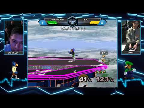 BLR4 melee 5.0 - LFG| Guzy (Falco) vs Maru (Luigi) - LQF