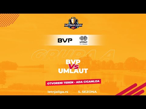 11.08.2023 Letnja liga 7.kolo Grupa A 20:20 BVP - UMLAUT