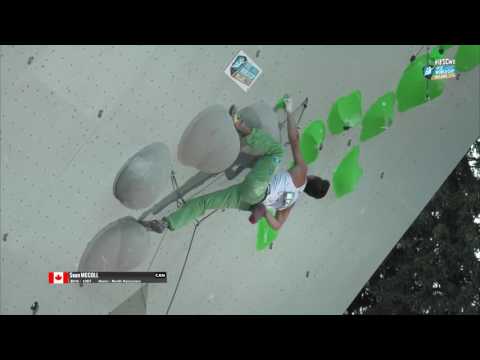 Sean McColl final, Climbing World Cup Villars 2016