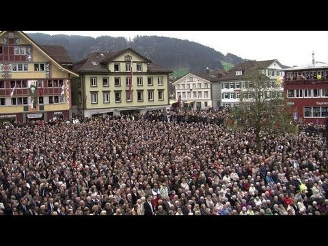 Historic open-air democracy takes place in Swiss canton